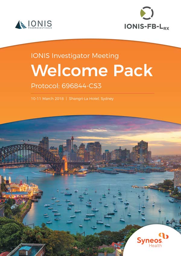 Syneos | Ionis Welcome Pack, March 2018