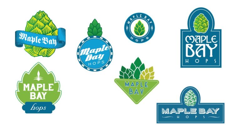 Maple Bay Hop Farm | Logo Concepts - Round 1