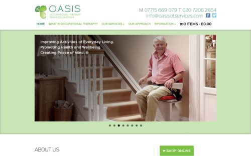 Oasis Occupational Therapy | Website - Home