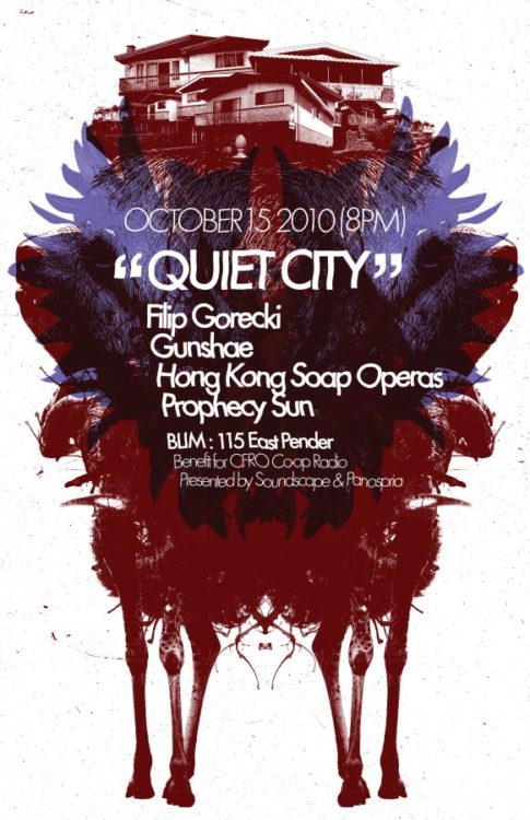 Panospria - Quiet City | Poster - October 15, 2010