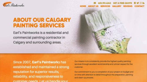 Earl's Paintworks | www.earlspaintworks.ca - About Us