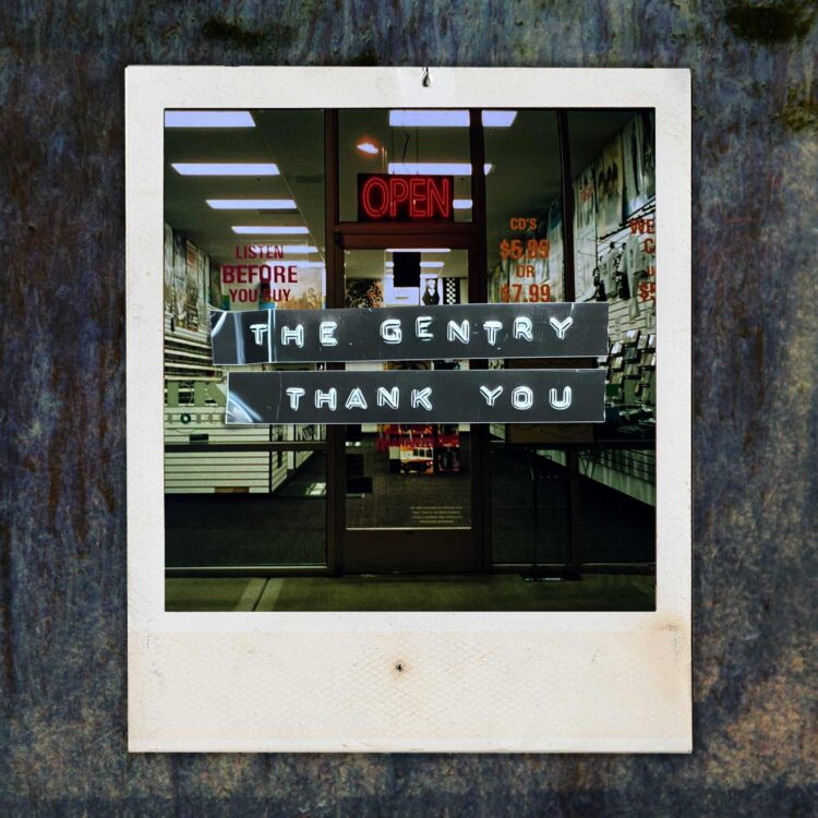 The Gentry | Music Packaging Design | "Thank You" Single Cover